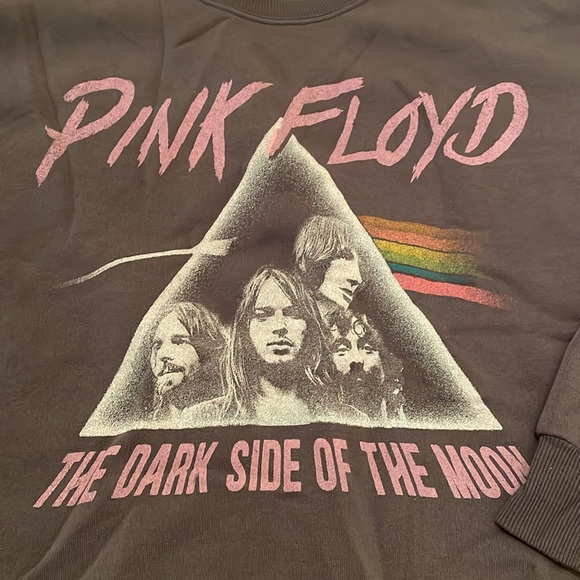 Pink Floyd Crop Sweatshirt XS - Picture 2 of 5